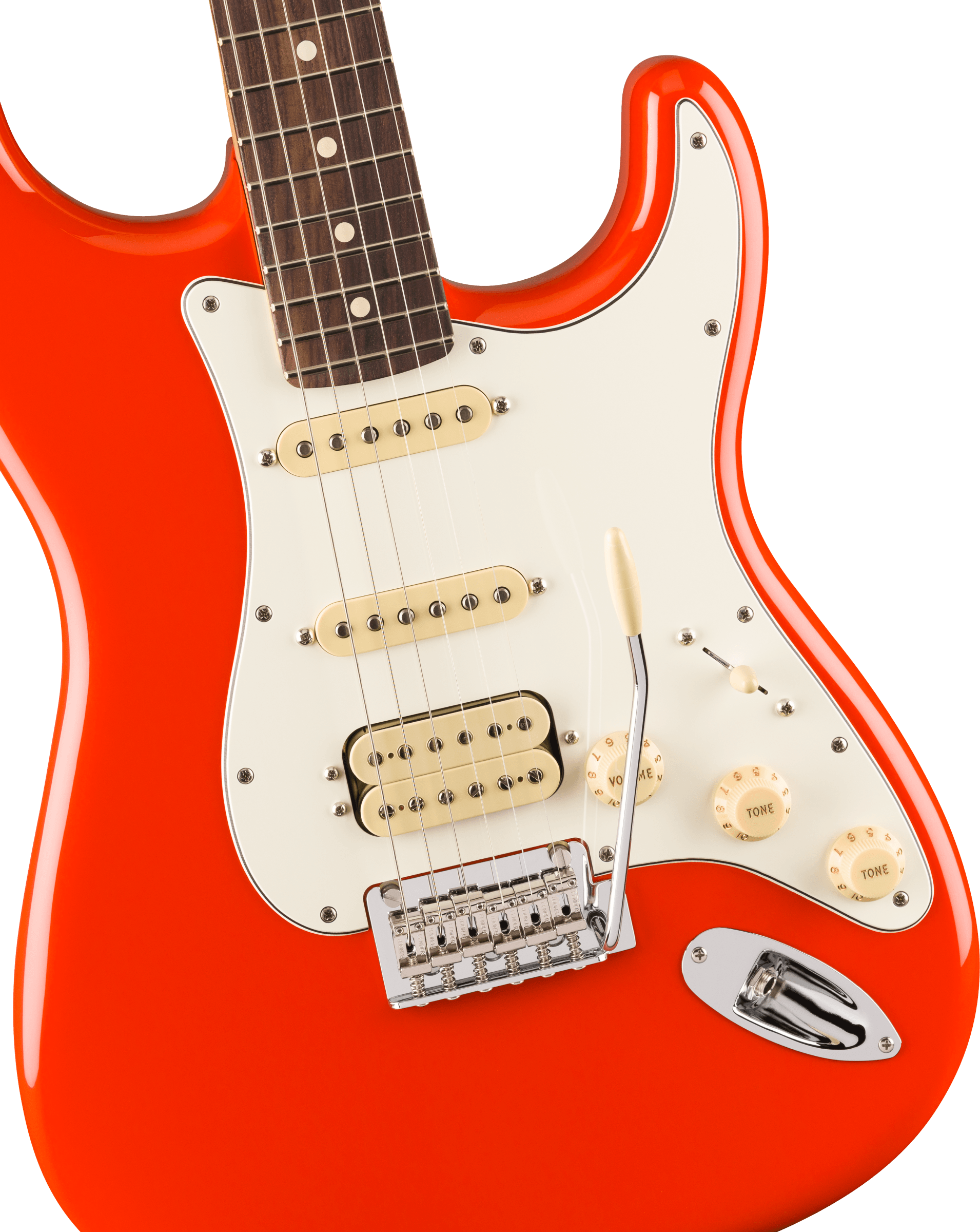 Player II Stratocaster HSS RW Coral Red