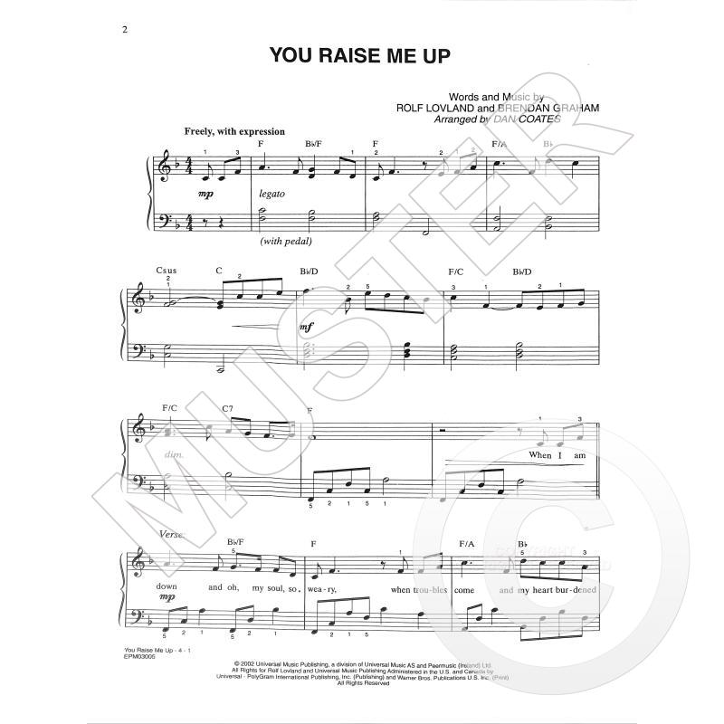 You raise me up