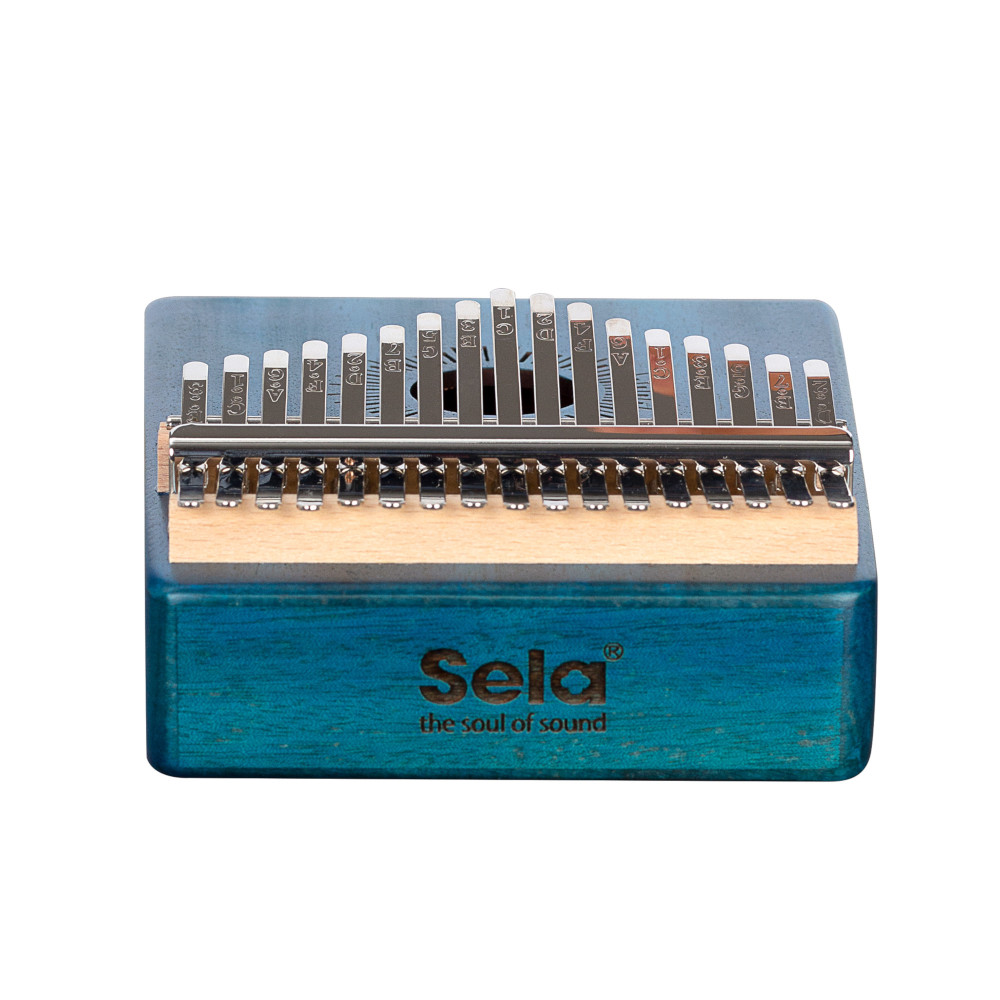 Kalimba Mahogany 17 Blue