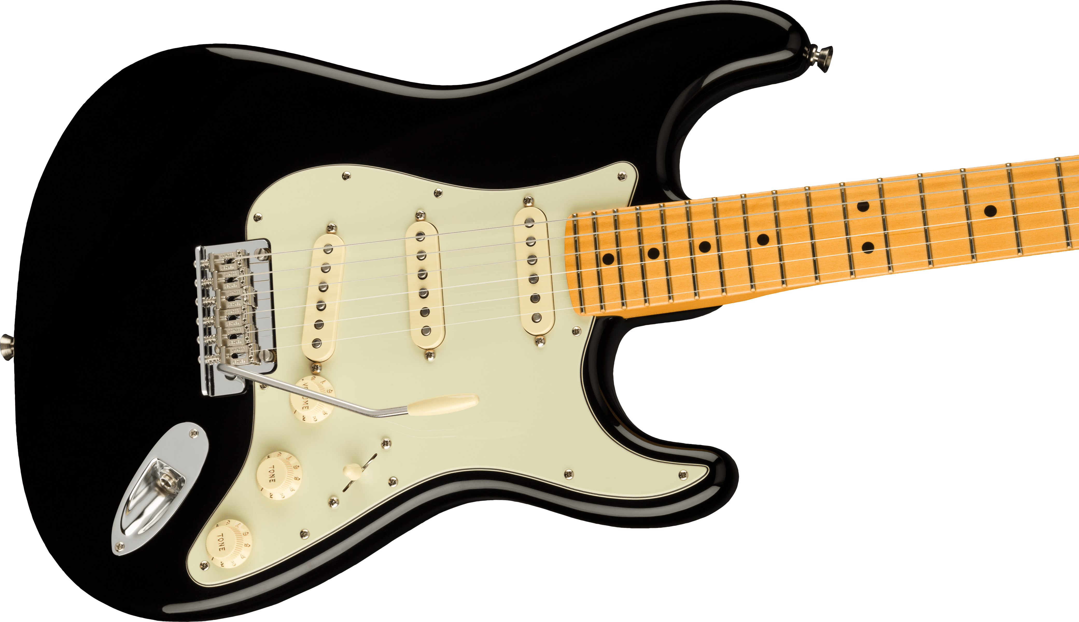 American Professional II Stratocaster Maple Fingerboard, Black