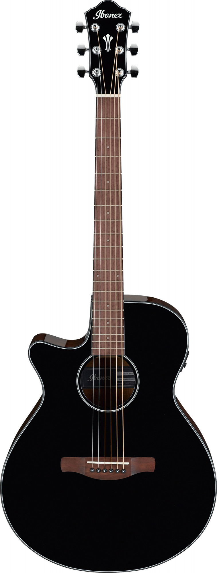 AEG50L-BKH Black High Gloss AEG Series 6-String Lefty