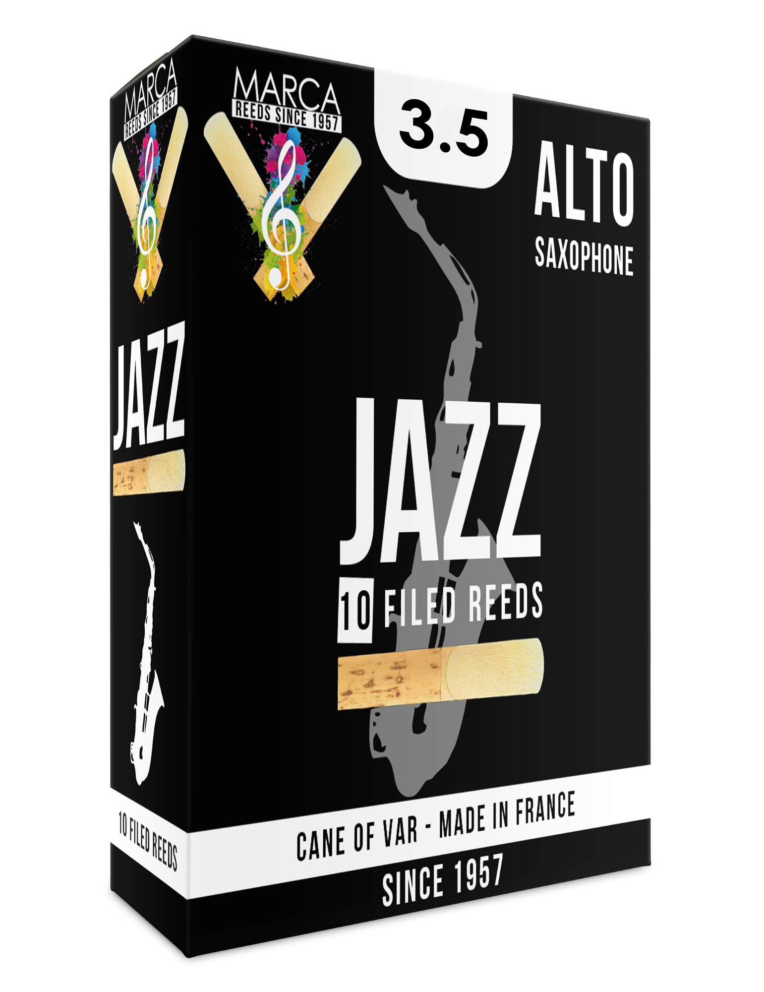 Jazz Filed Altsaxophon 3,5 10er Packung