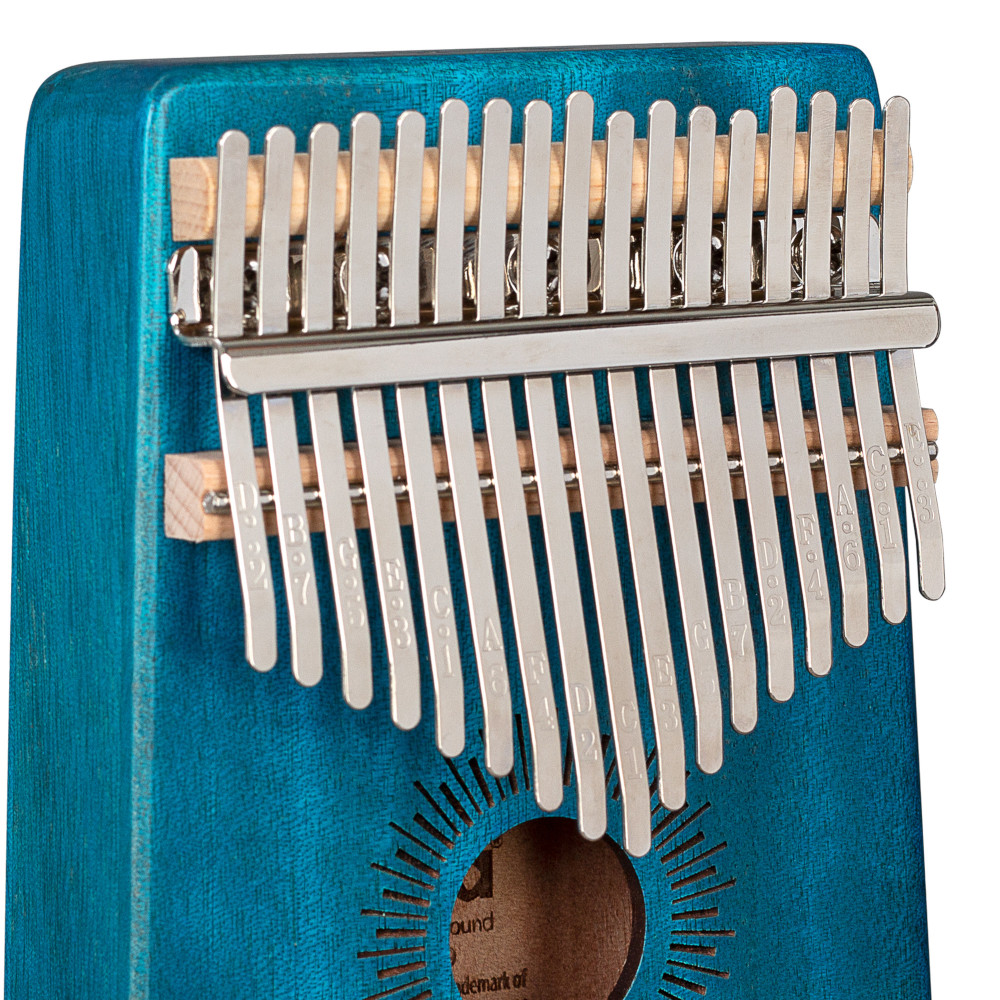 Kalimba Mahogany 17 Blue