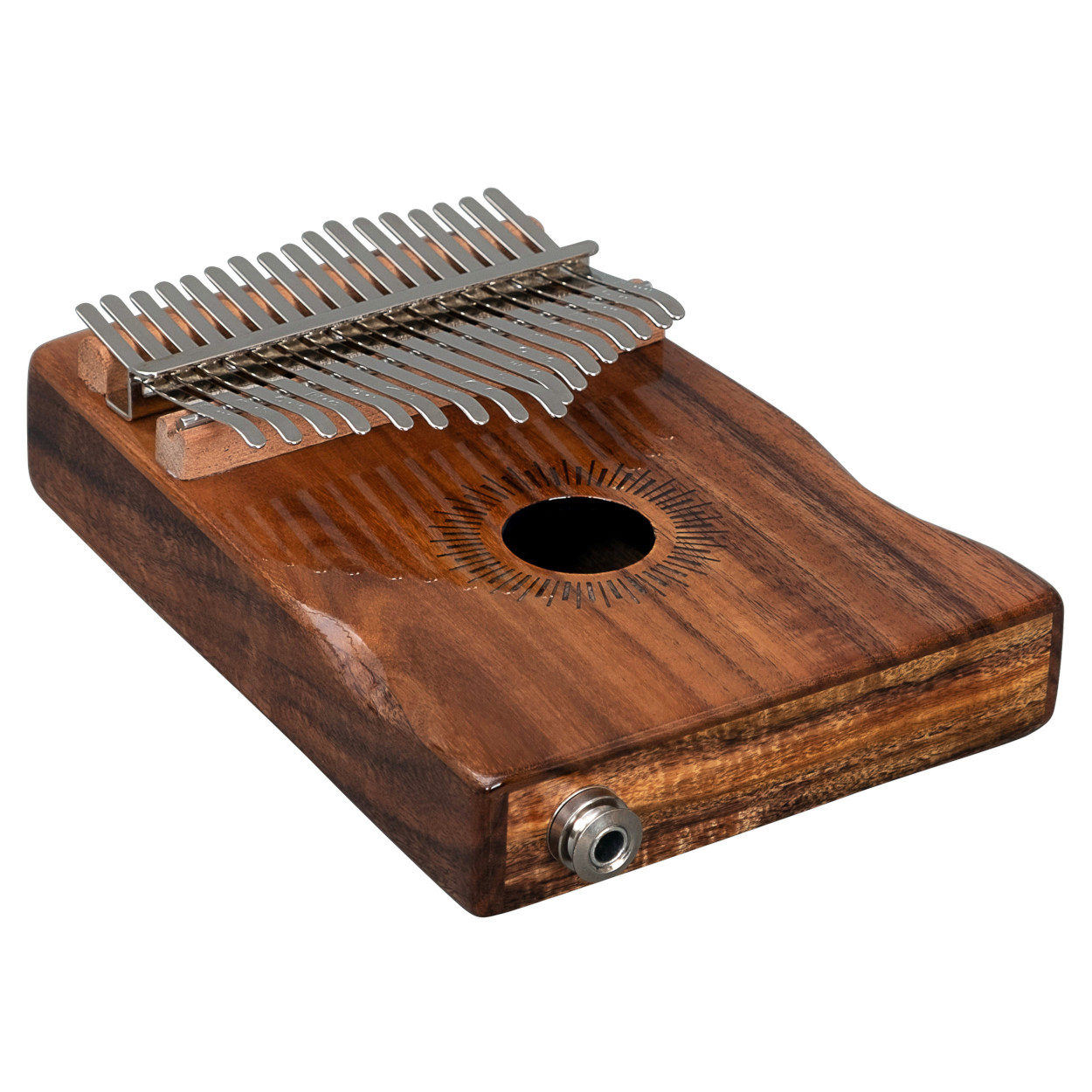 Kalimba 17 Koa Hollow with Pickup