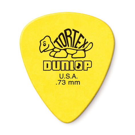 Tortex Standard Picks, Player's Pack, 12 pcs., yellow, 0.73 mm