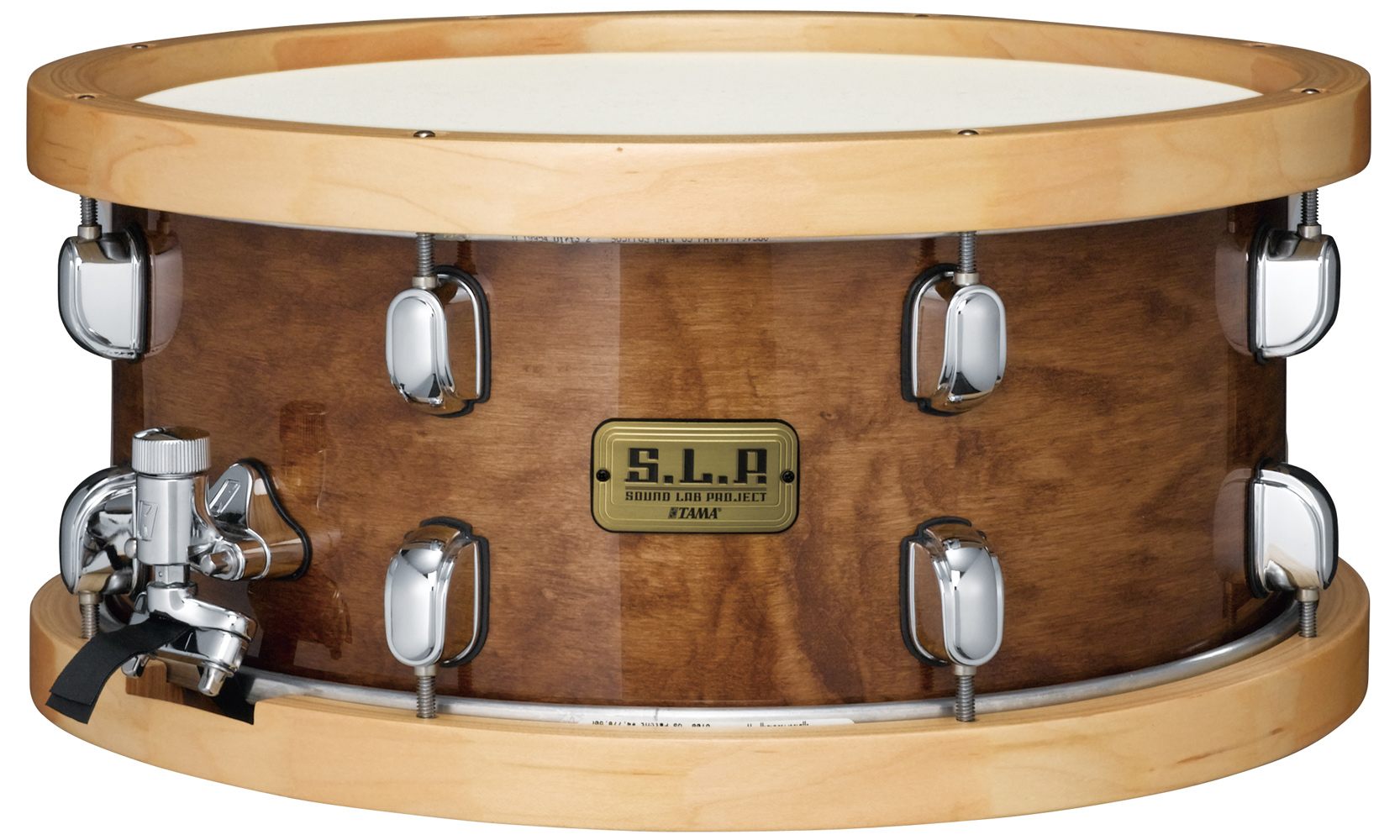 S.L.P. Studio Maple Snare 14x6,5 Sienna, Wood Hoops LMP1465F-SEN