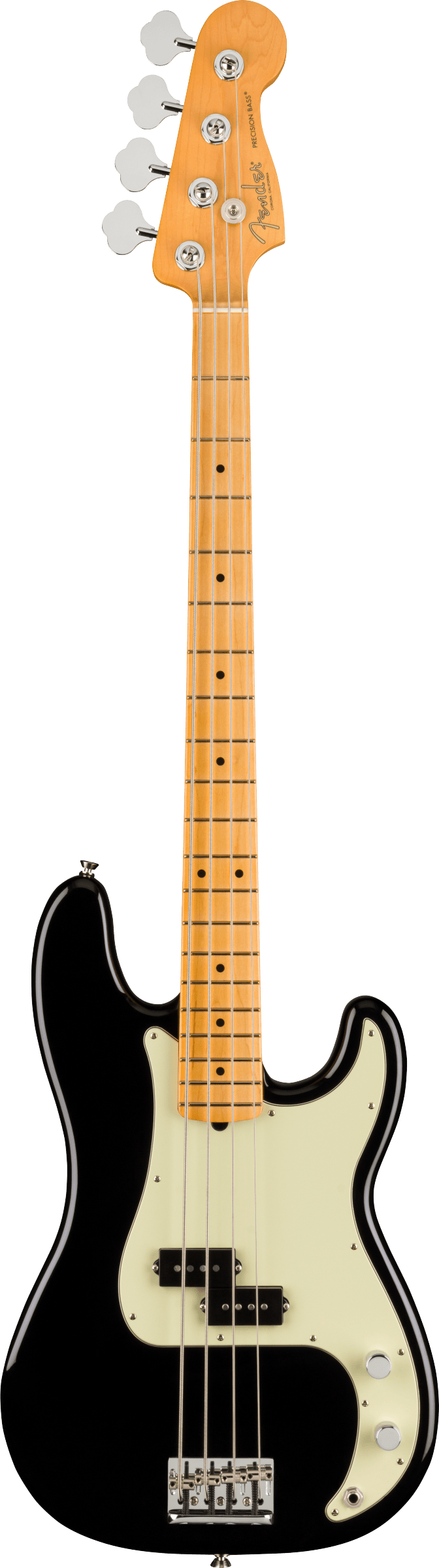 American Professional II Precision Bass Maple Fingerboard, Black