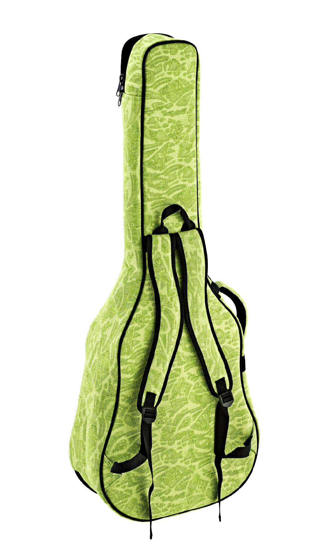 Gigbag f. 4/4 Gitarre Denim Look Green