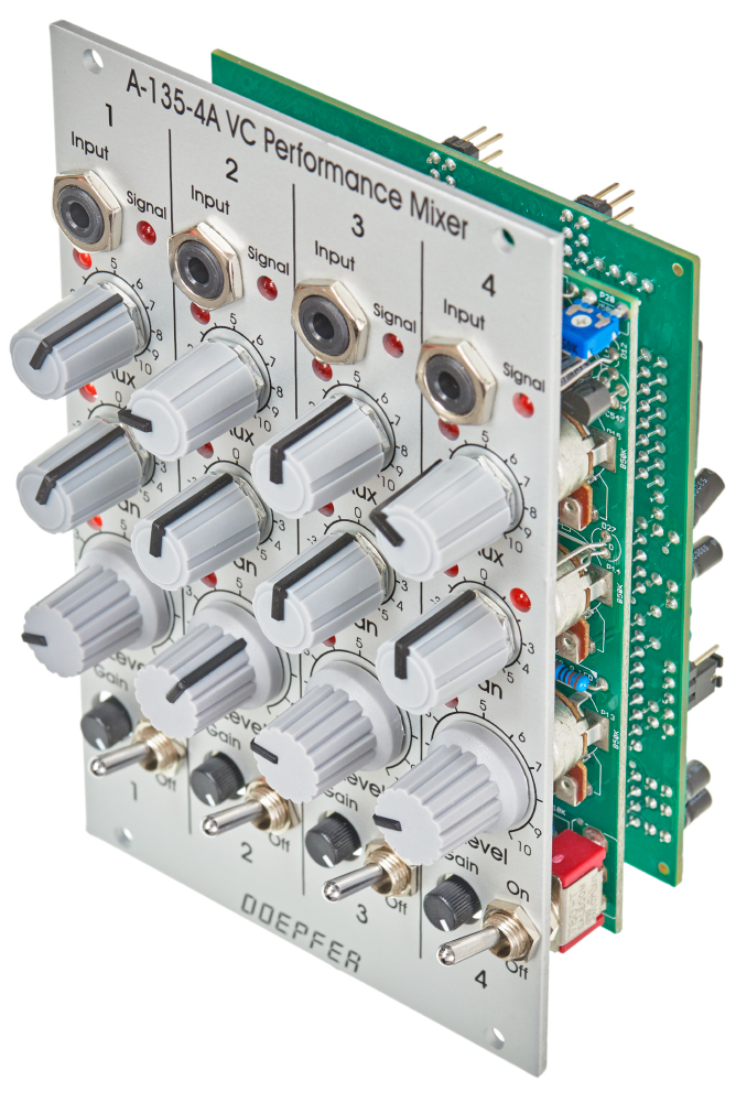 A-135-4A/B Voltage Controlled Performance Mixer Modules