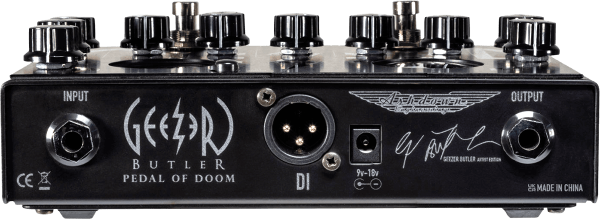 Geezer Butler Pedal Of Doom Messe-Deal