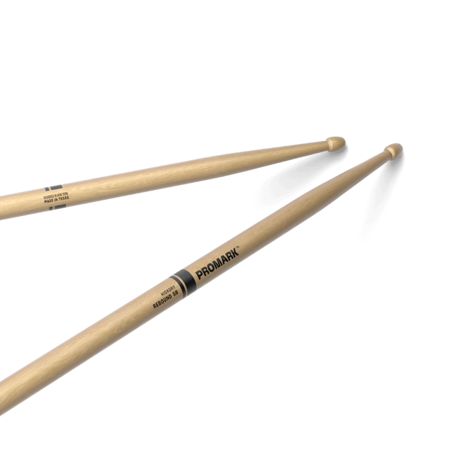 Rebound 5B Hickory Drumstick Acorn Wood Tip
