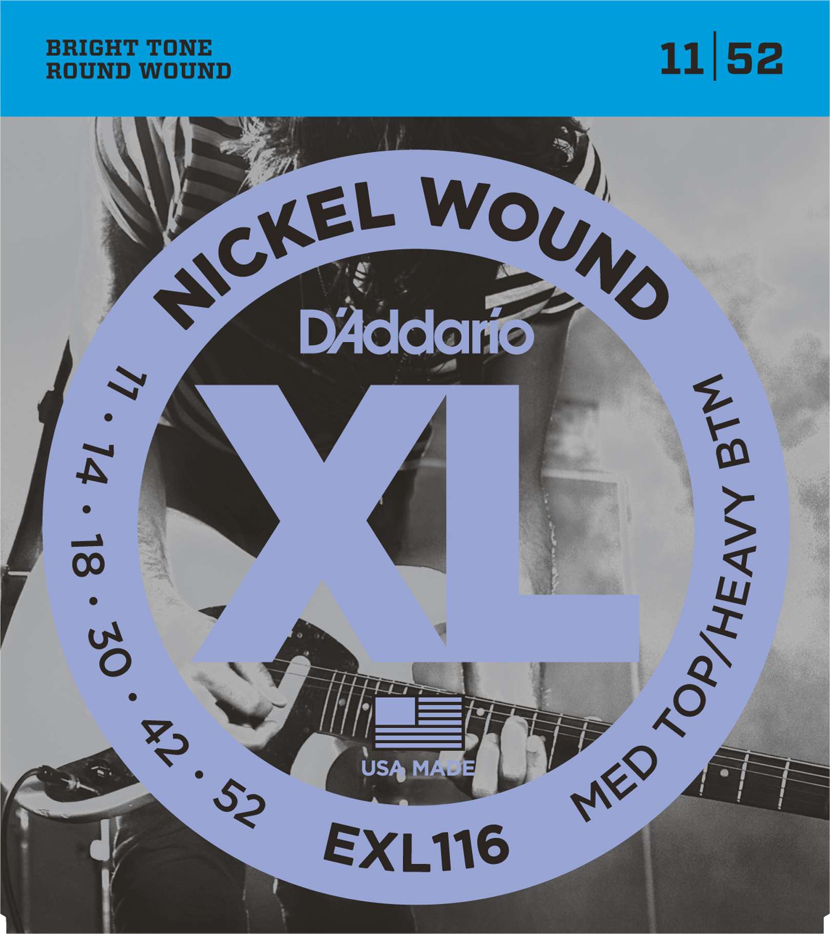 EXL116 Nickel Round Wound medium/heavy 011-052