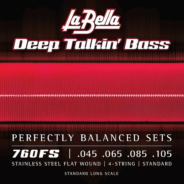 760FS Flatwound - .045, .065, .085, .105 Deep Talking Bass