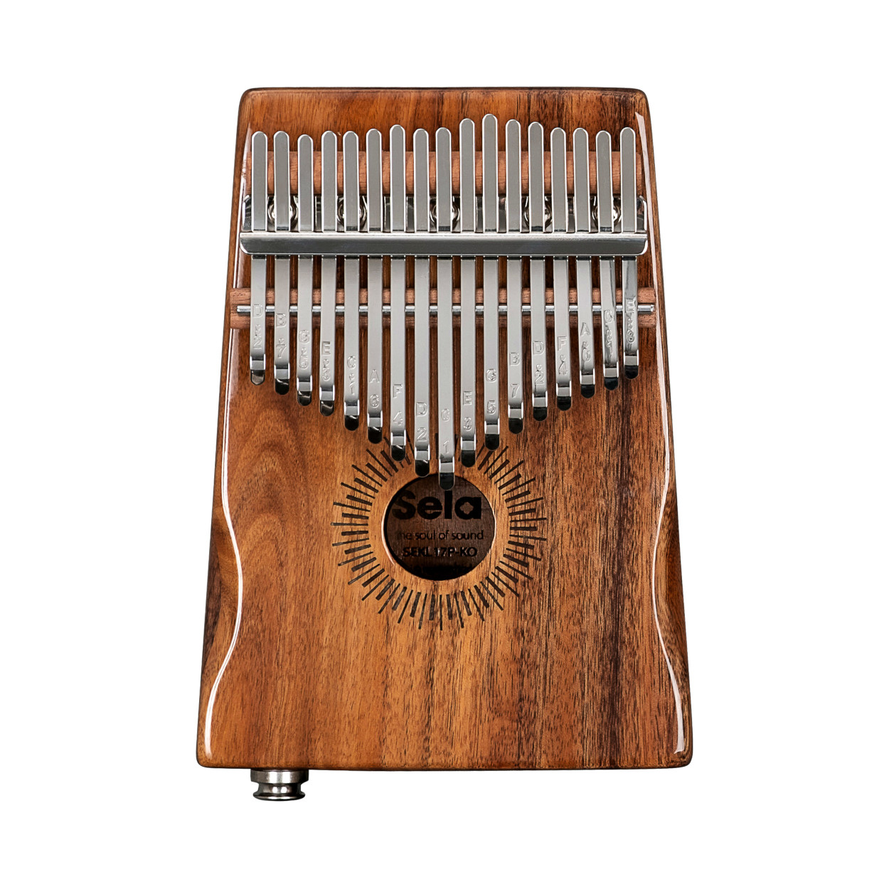 Kalimba 17 Koa Hollow with Pickup