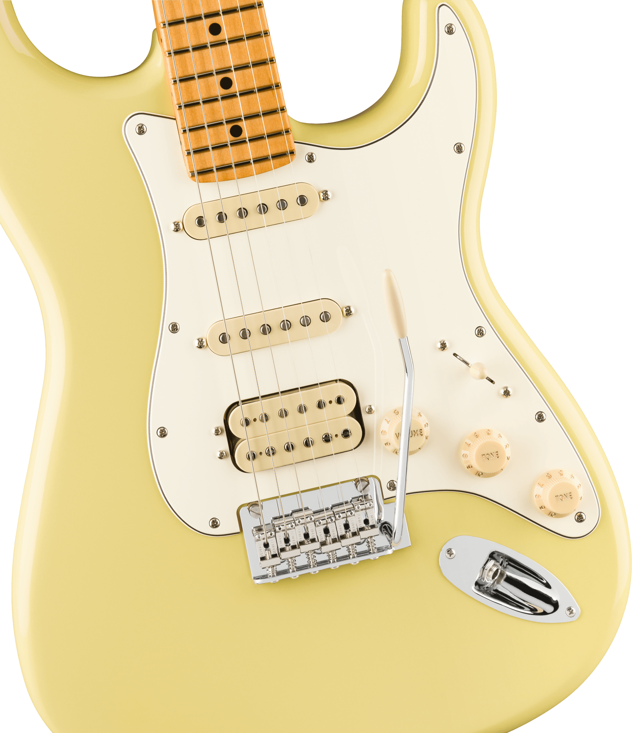 Player II Stratocaster HSS MN Hialeah Yellow