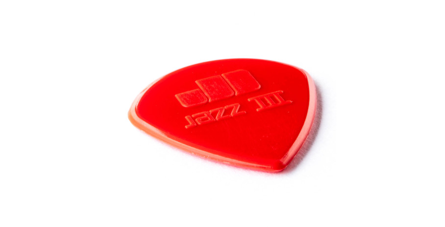 Nylon Jazz III Picks, Player´s Pack 6 pcs., red, 1.38 mm