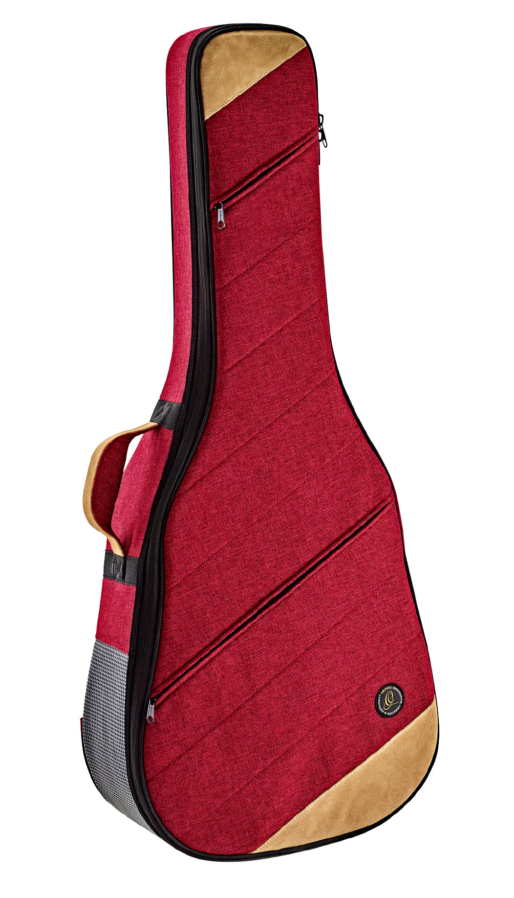 Softcase für Dreadnought Gitarre Bordeaux Wine