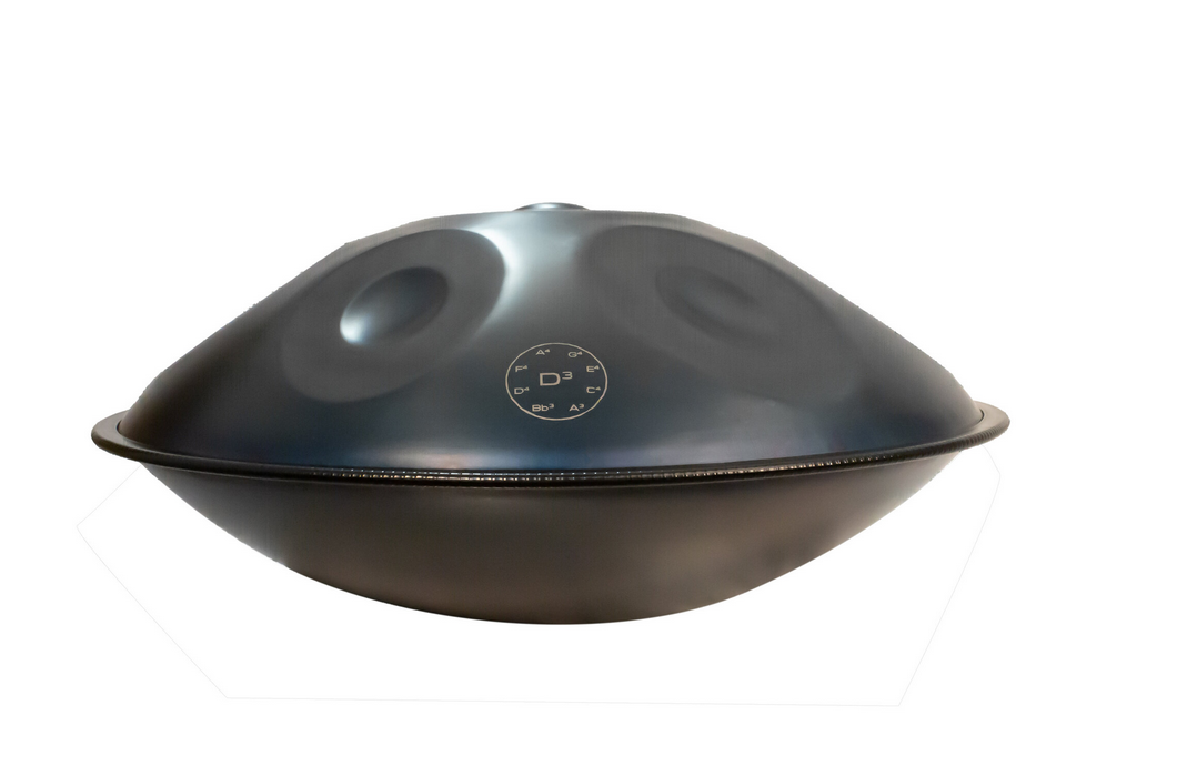 HPDM-8 Handpan Stainless Steel D-Kurd + Tasche 432 Hz