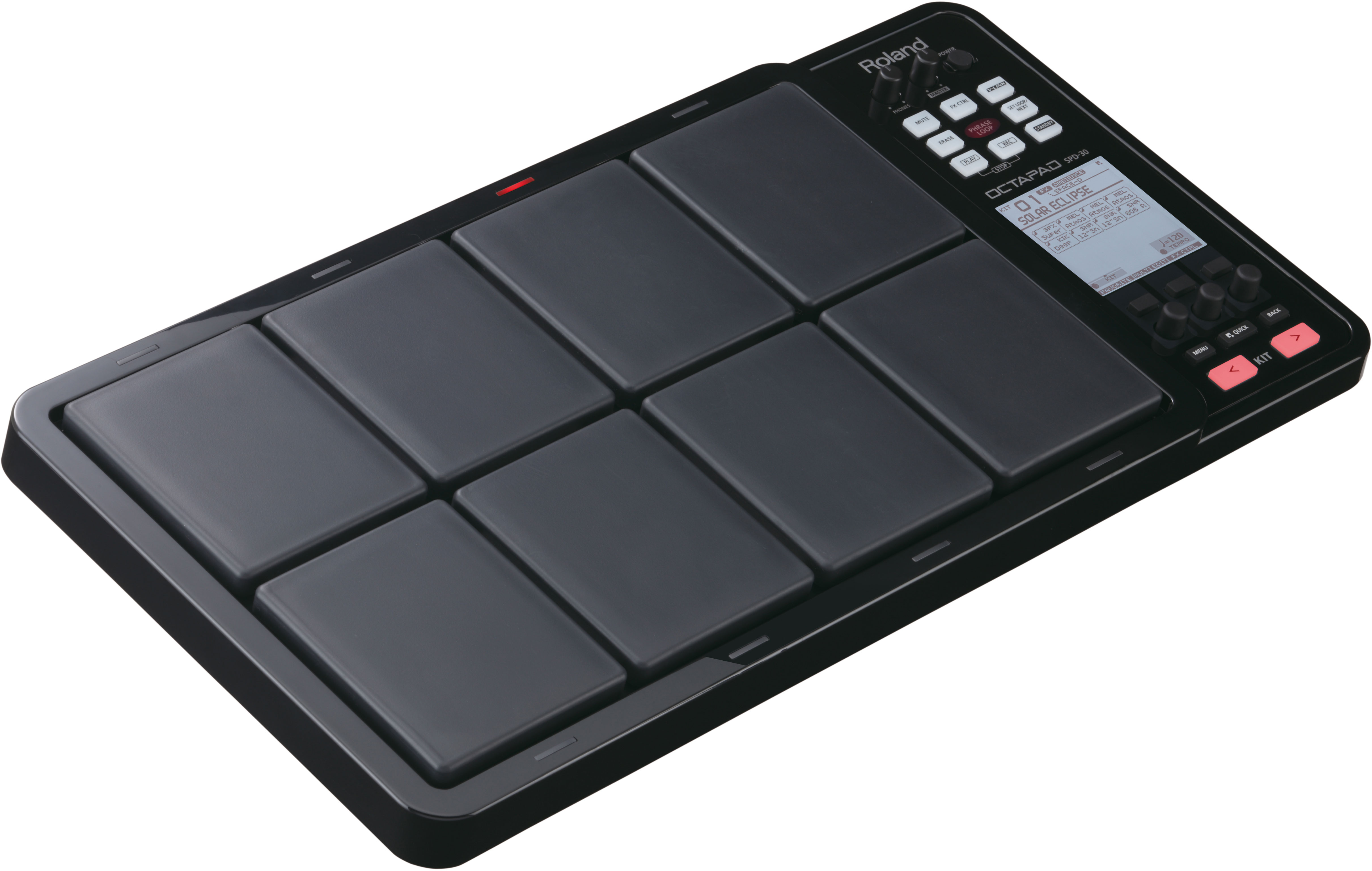 SPD-30-BK Octapad Schwarz Percussion Pad