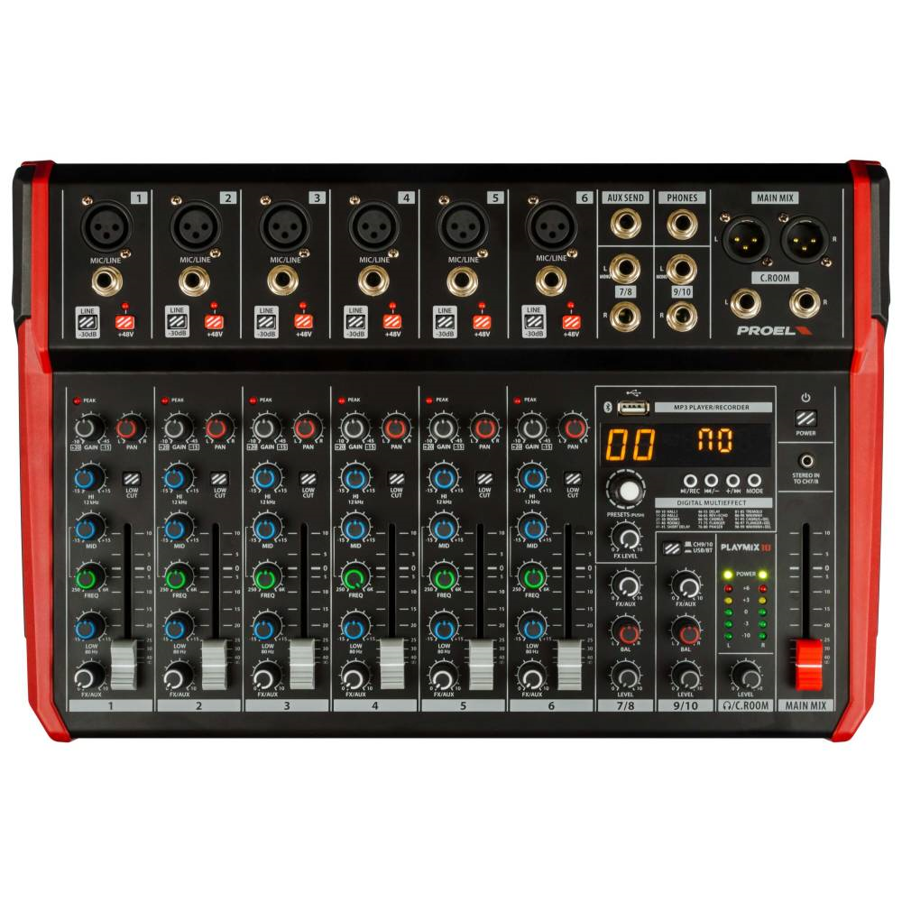 PLAYMIX 10 Kompakter 10-IN-Mixer