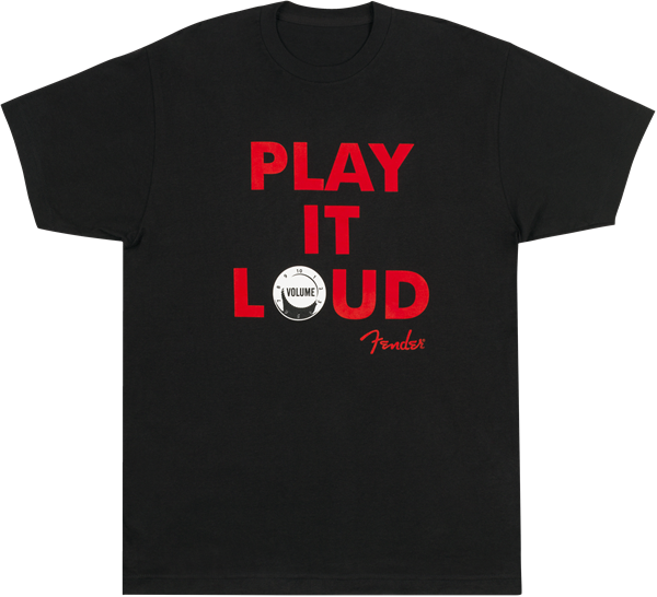 Play it Loud T-Shirt, Blk L Größe L