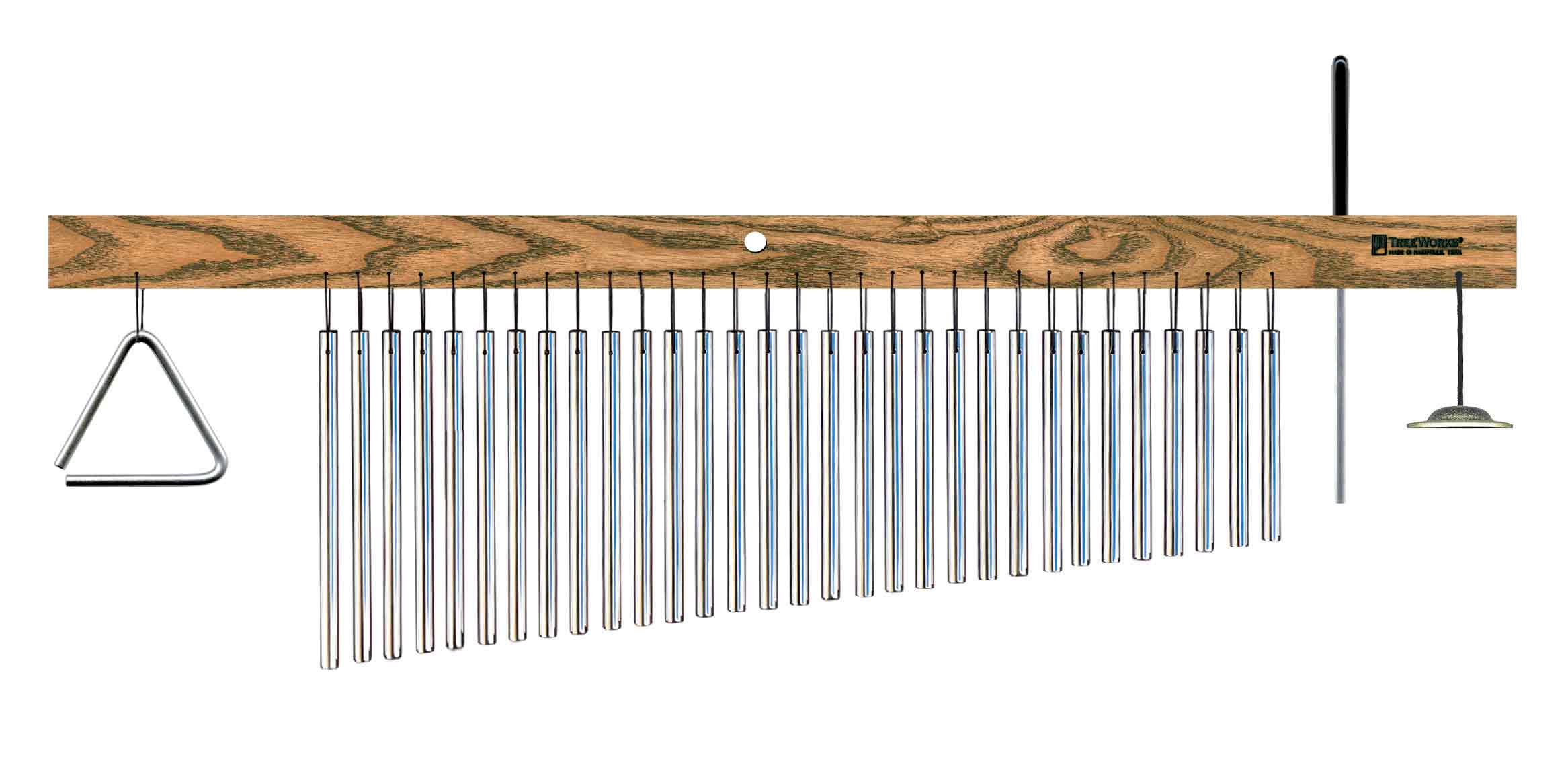 MultiTree Classic Chimes Single Row, 32 Bars, FC