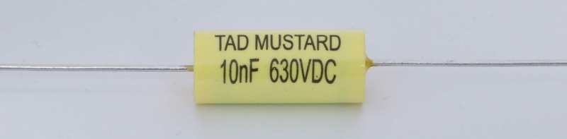 MUSTARD CAPS 10nF