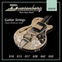 Strings finest American Steel, nickel wound 10-50