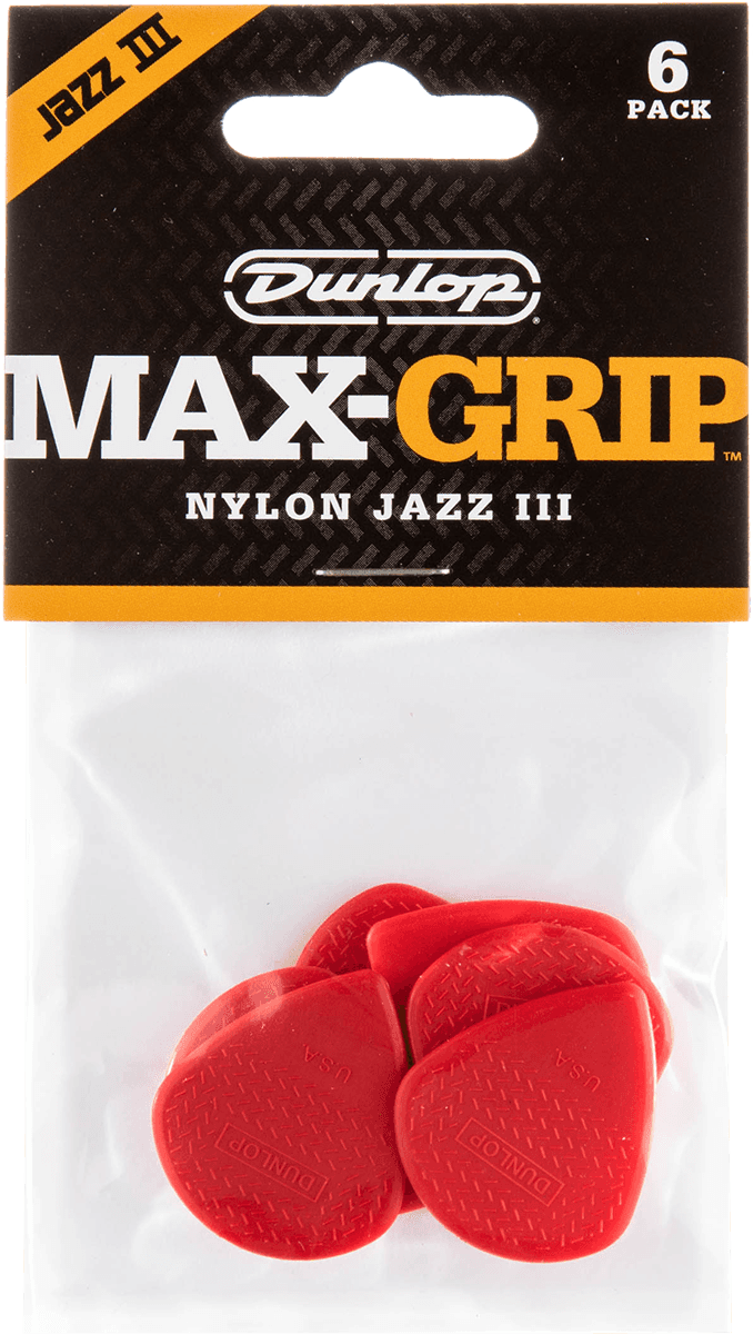 Max Grip Jazz III Nylon , Player's Pack (6 Stck.)