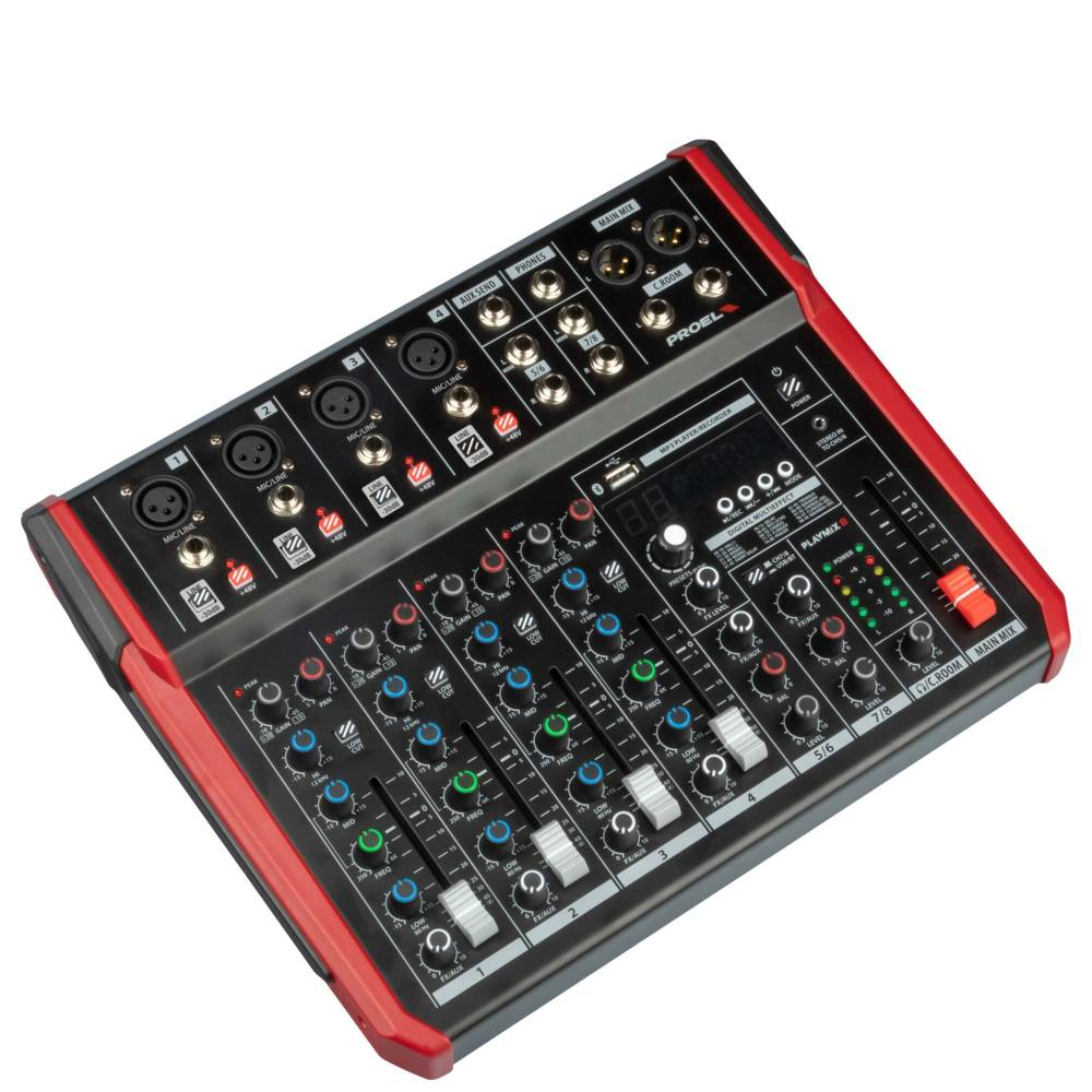 PLAYMIX 8 Kompakter 8-IN-Mixer