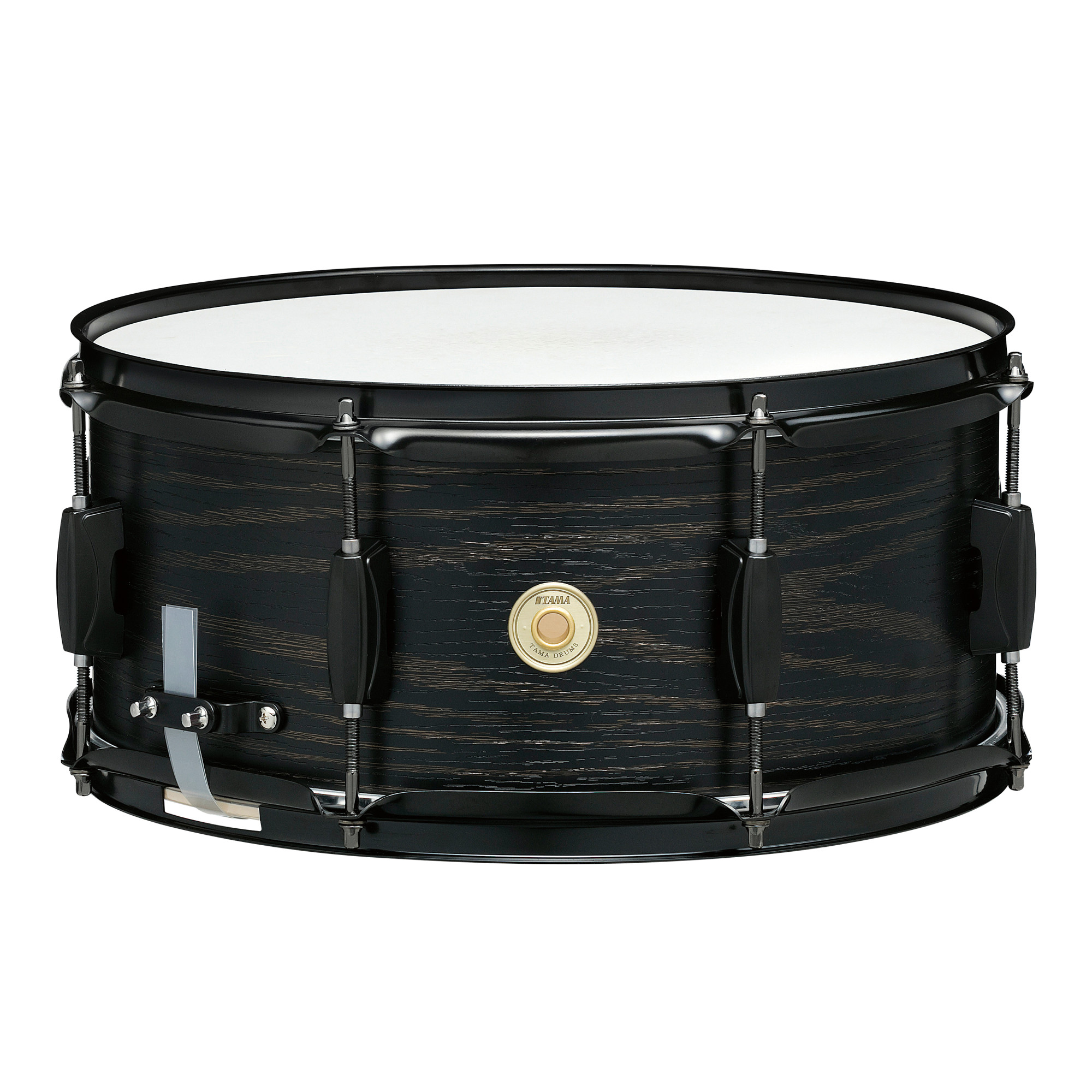 WP1465BK-BOW Woodworks Snaredrum - 14" x 6,5" Black Oak Wrap