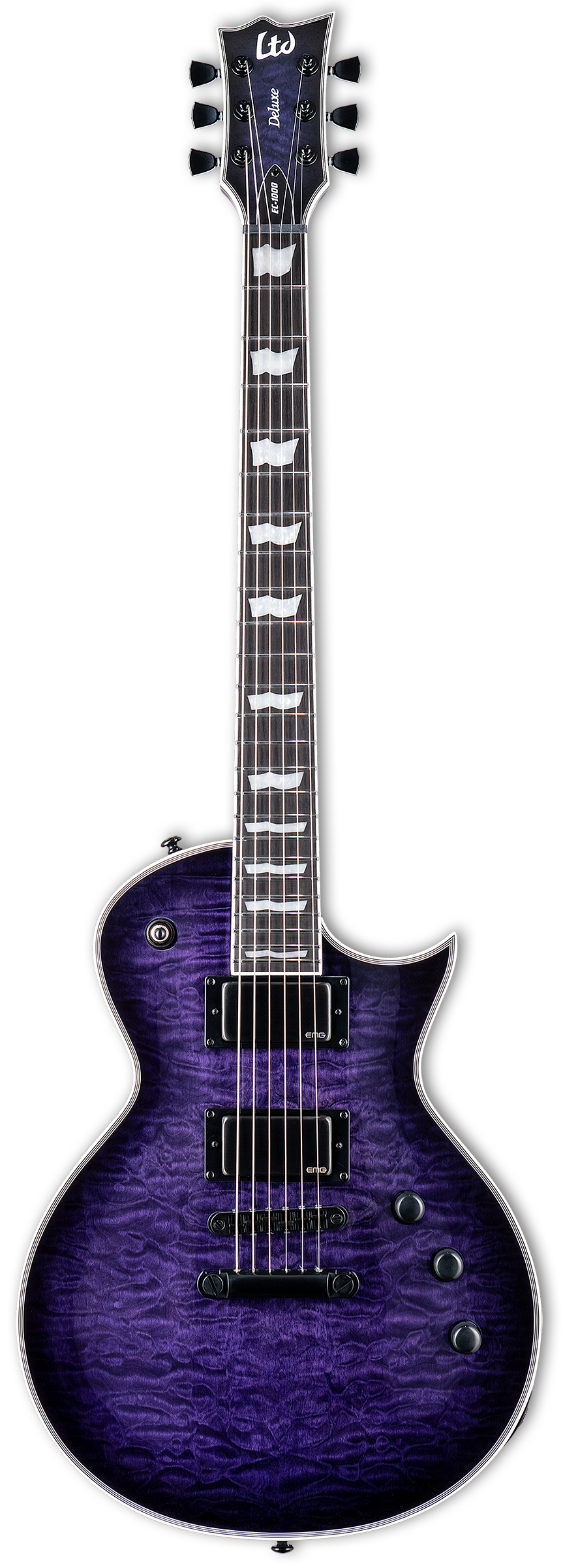 EC-1000 See Thru Purple Sunburst