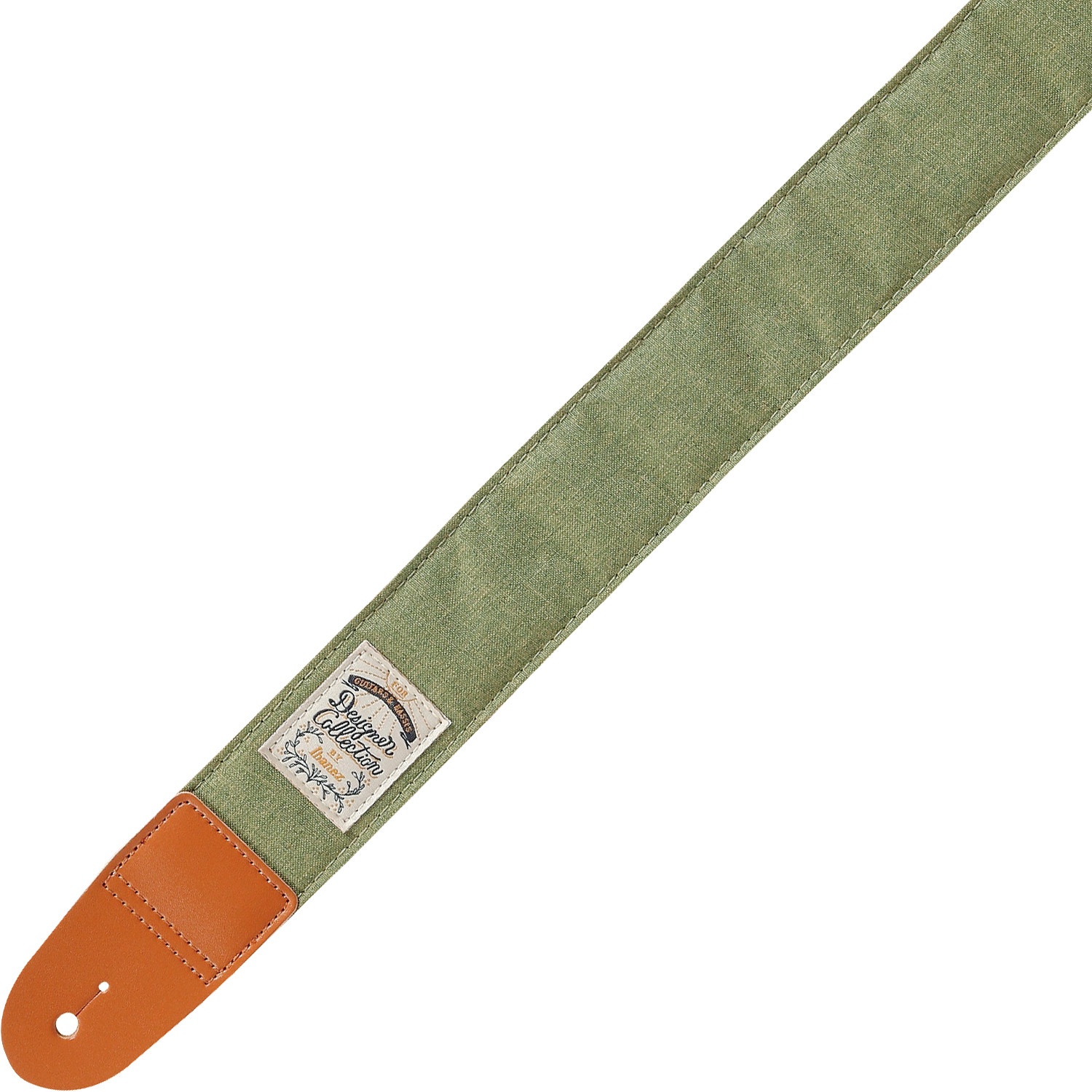 Designer Collection Guitar Strap Moss Green