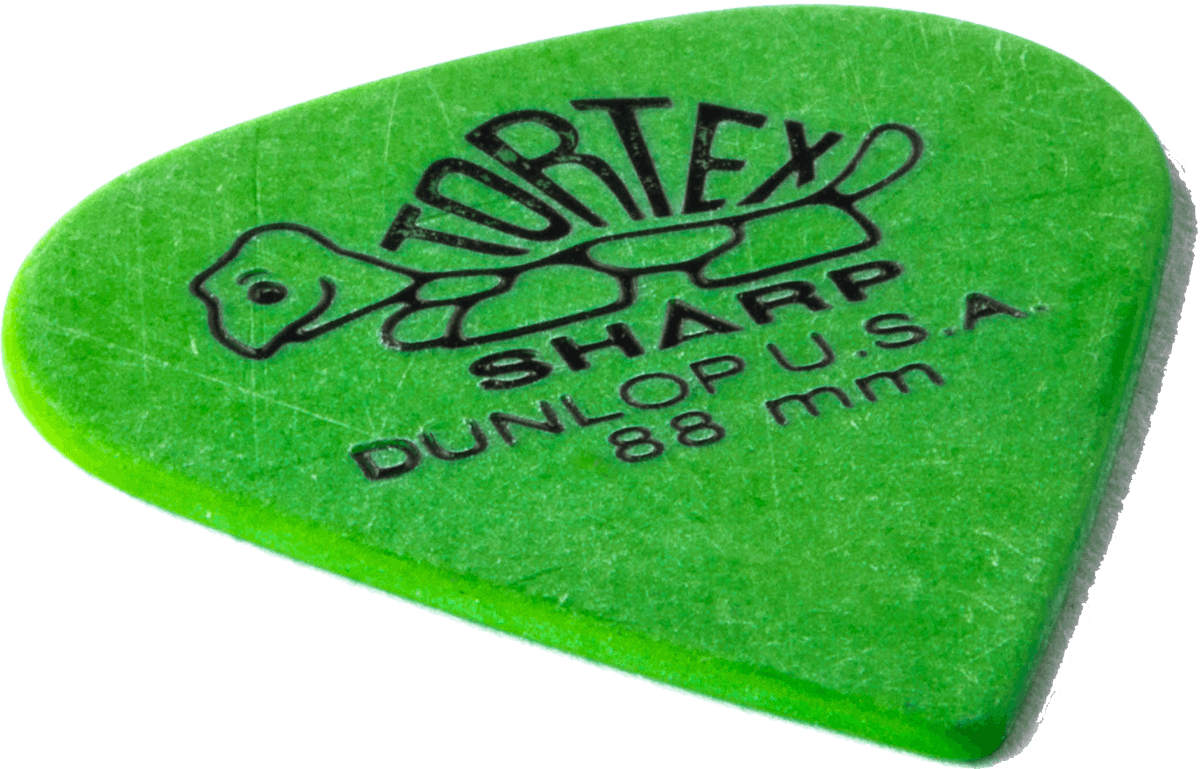 Tortex Sharp Picks, Player's Pack, 12 pcs., green, 0.88 mm