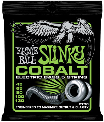 EB2736 Cobalt 5-String slinky 045-130