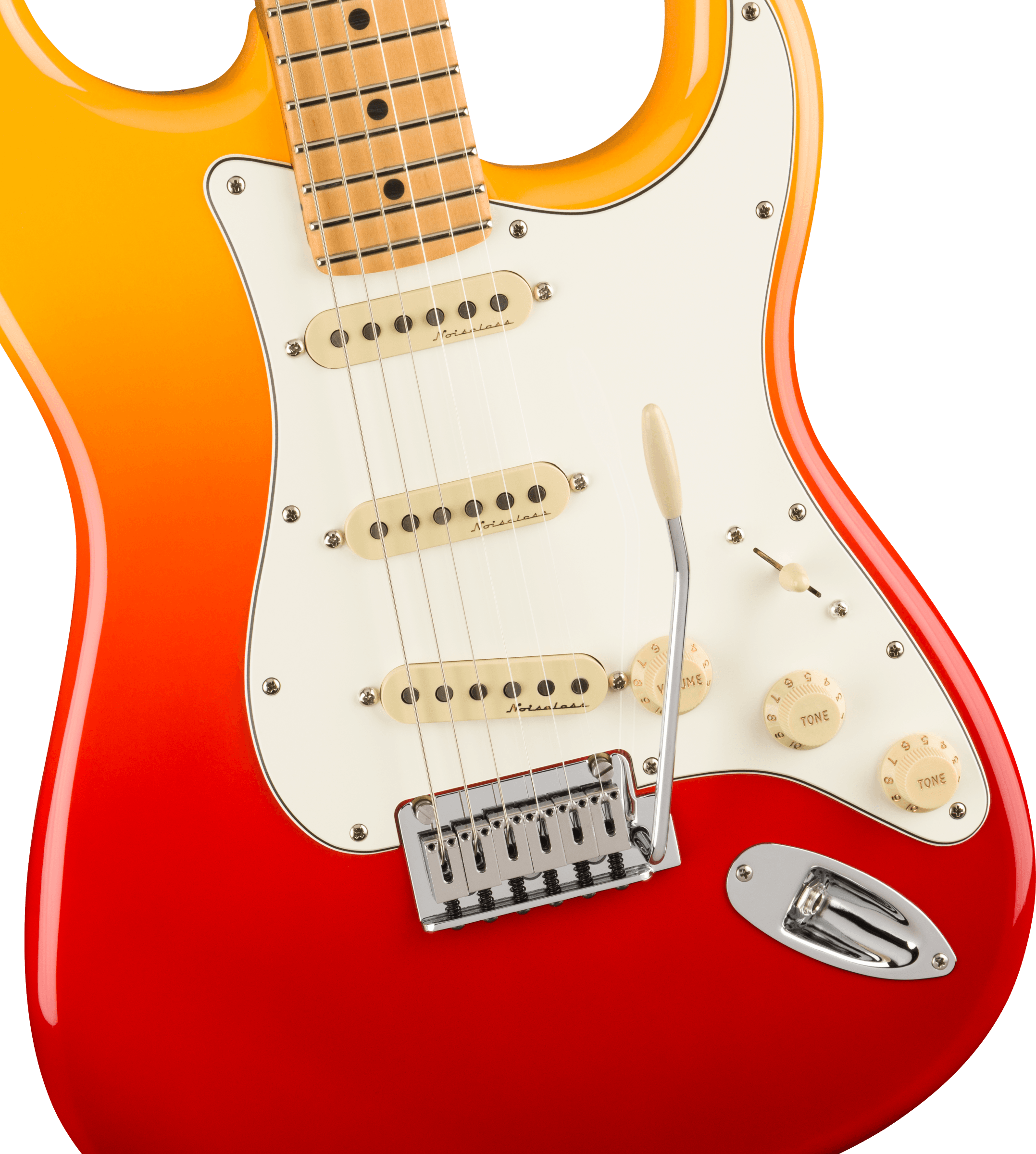 Player Plus Stratocaster, MN, Tequila Sunrise