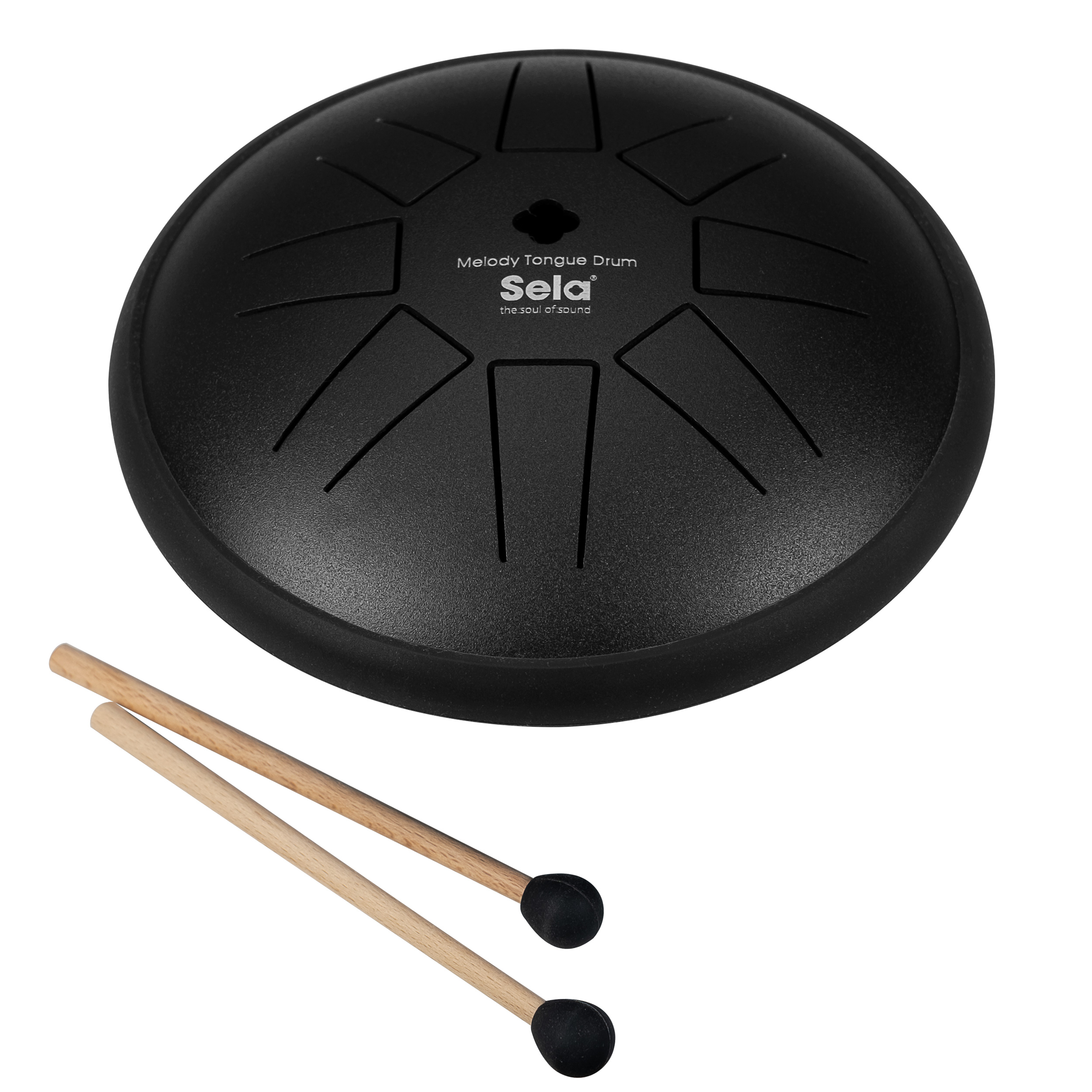 Melody Tongue Drum 6“ C Maj Black