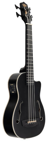 U-Bass Journeyman, Fretted - Matte Black mit Bag