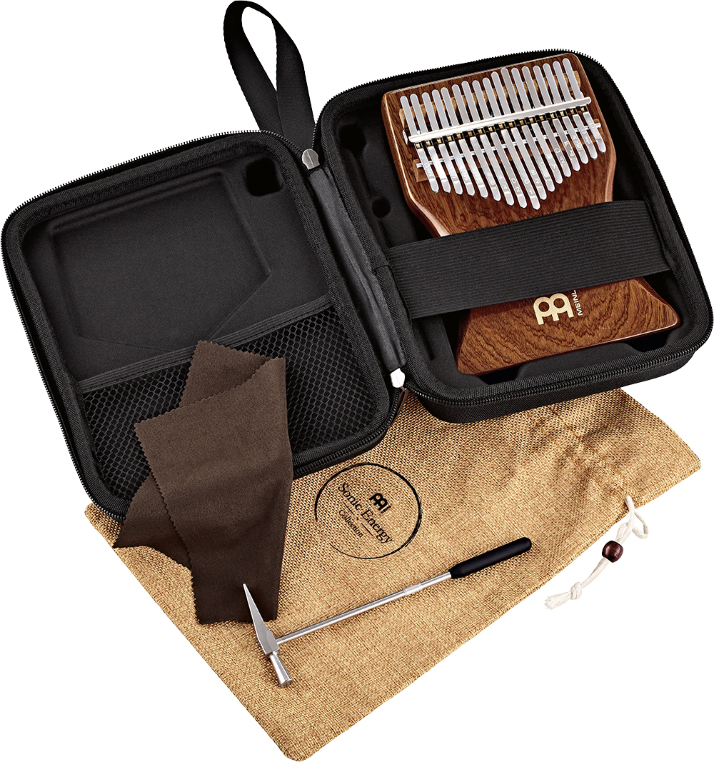 KKL1702S Sonic Energy Solid Kalimba, 17 Töne, Sapele