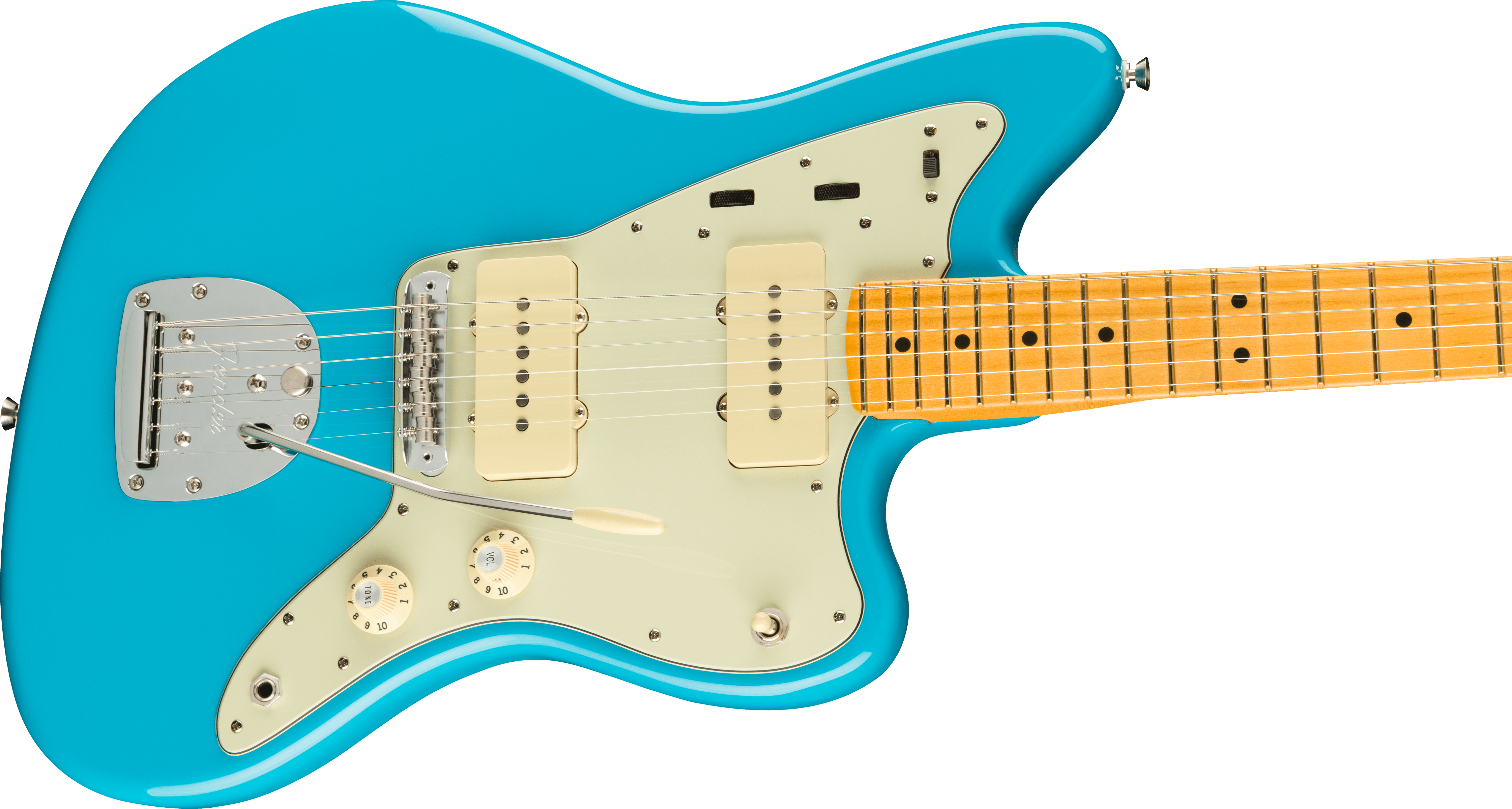 American Professional II Jazzmaster Maple Fingerboard, Miami Blue