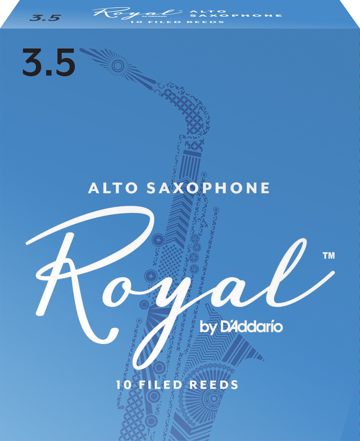 Royal Altsaxophonblätter 3,5 10er Packung