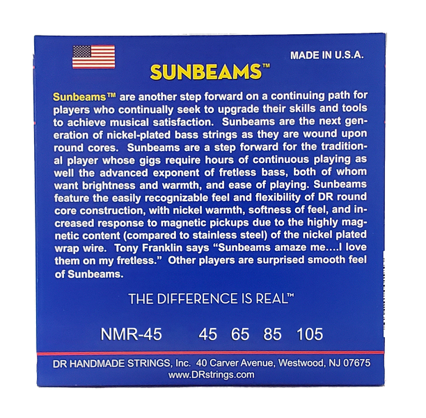 Sunbeams NPS Bass Strings Medium 45-105