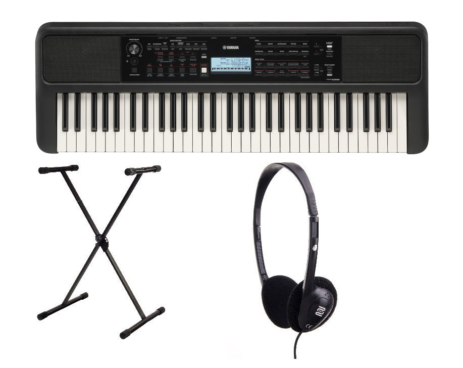 PSR-E383 Set inkl Kopfhörer + Keyboardständer