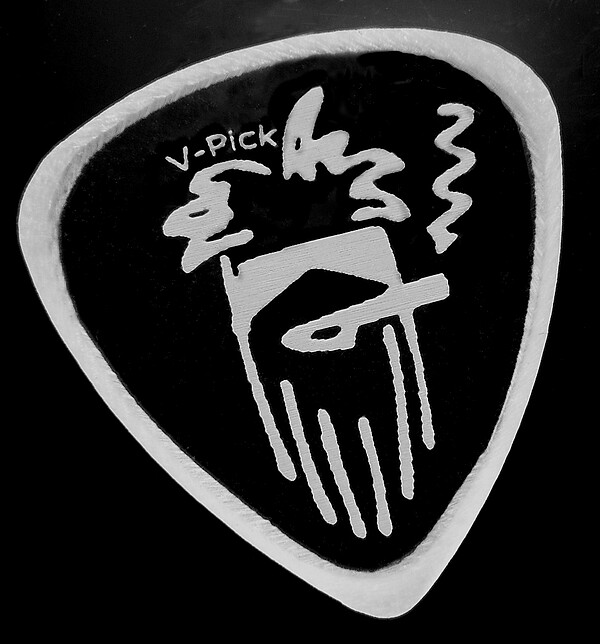 V-Pick Billy Gibbons Signature Pick