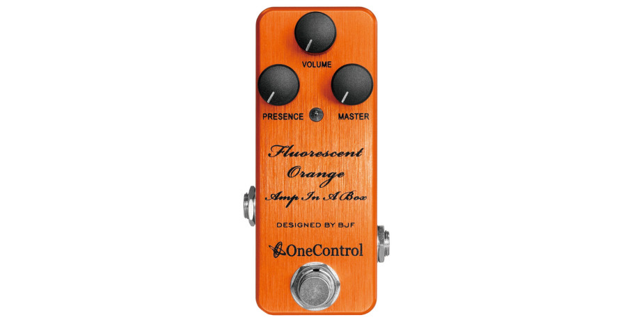 Fluorescent Orange AIAB Distortion / Amp-In-A-Box