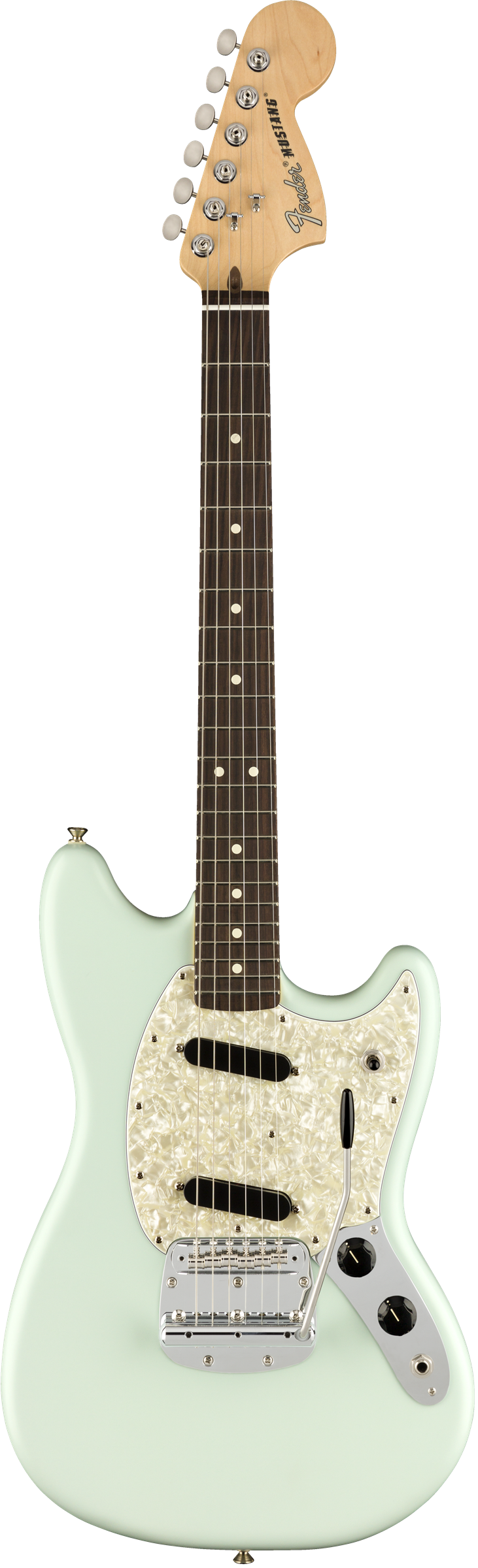 American Performer Mustang Satin Sonic Blue RW