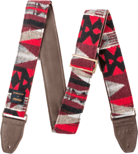 Gitarrengurt Pendleton Wool - La Paz Scarlet