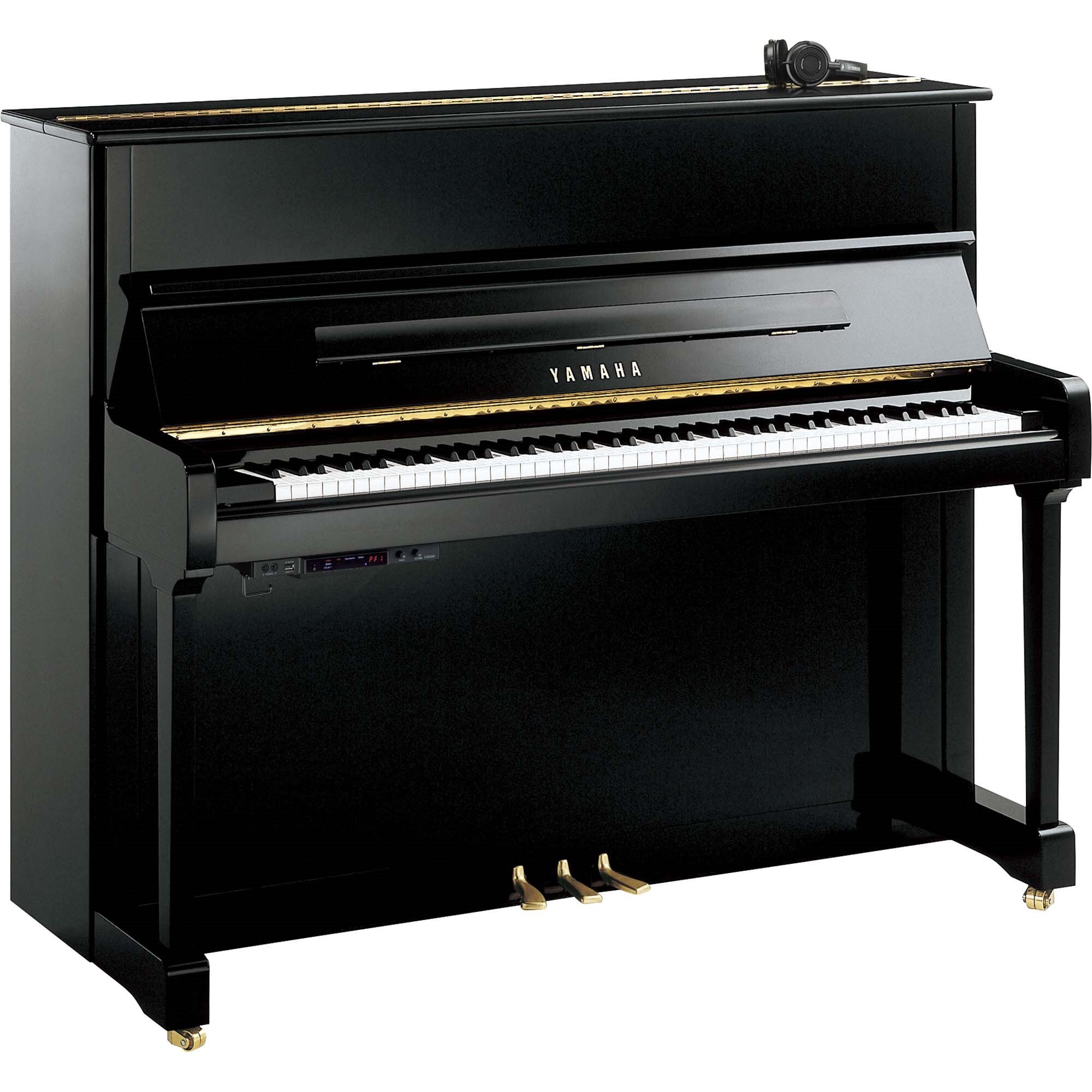 P 121 M SH3 PE Silent Piano schwarz poliert