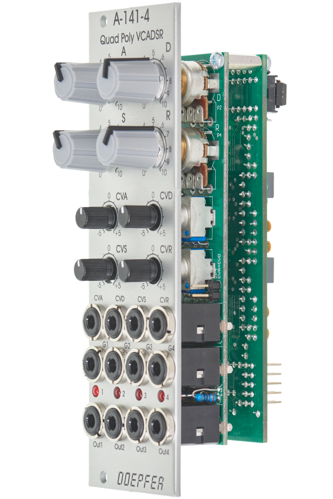 A-141-4 Quad Poly VCADSR