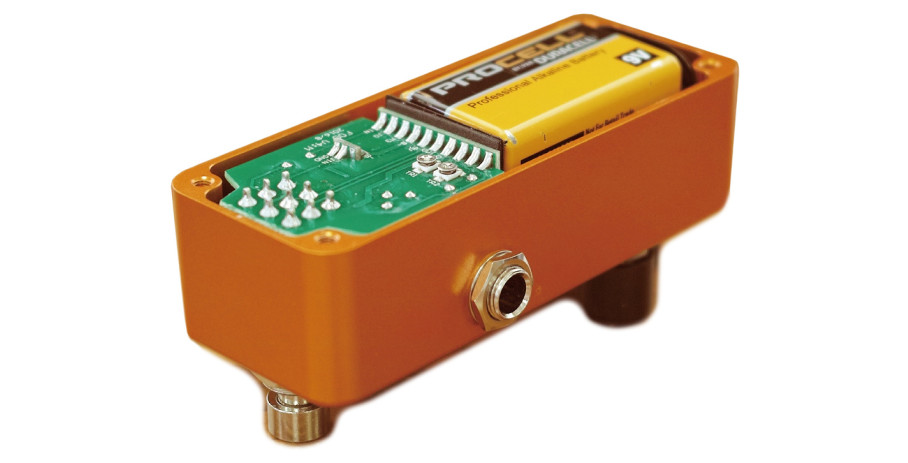 Fluorescent Orange AIAB Distortion / Amp-In-A-Box